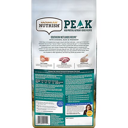 Rachael Ray Nutrish Food for Dogs Natural Wetlands Recipe with Chicken Duck & Pheasant Bag - 4 Lb - Image 5