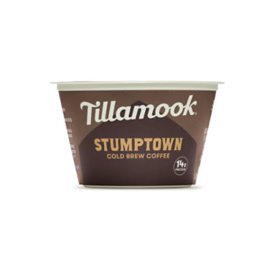 Tillamook Low Fat Stumptown Cold Brew Coffee Greek Yogurt - 5.3 Oz - Image 1