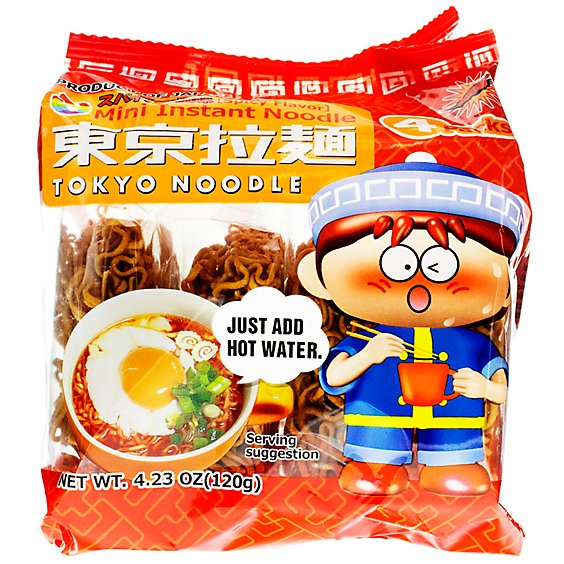 Tokyo Ramen Noodle Spicy - 4.23 Oz