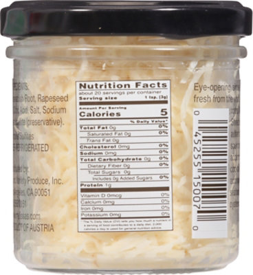 Horseradish Shredded - 2.12 Oz - Image 6