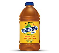 Snapple Takes 2 to Mango Tea Bottle - 64 Fl. Oz.