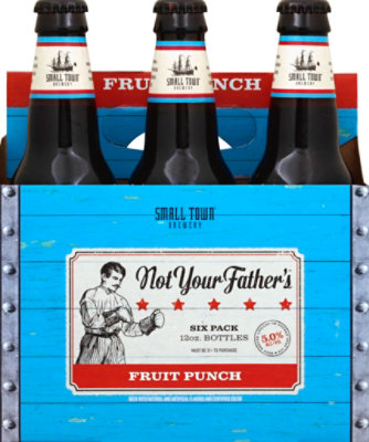 Not Your Fathers Fruit Punch 6pk In Bottles - 6-12 Fl. Oz. - Image 2