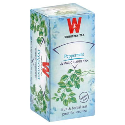 Wissotzky Peppermint Herbal Tea - 1.06 Oz - Image 1