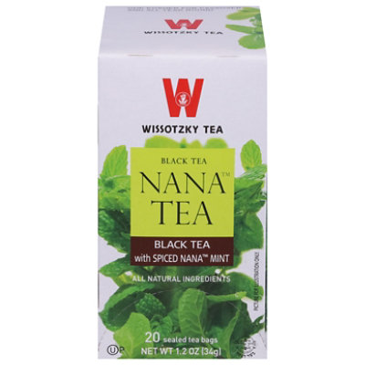 Wissotzky Black Tea With Spices & Nana Mint Tea - Passover - 1.76 Oz