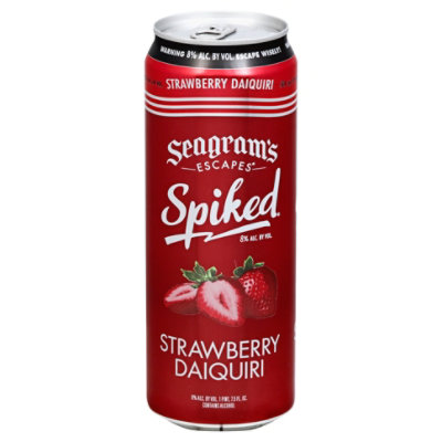 Seagrams Spiked Strawberry Daiquiri In Cans - 23.5 Fl. Oz. - Image 3