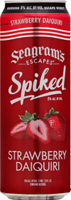 Seagrams Spiked Strawberry Daiquiri In Cans - 23.5 Fl. Oz. - Image 2