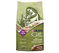 Cat Chow Cat Food Dry Naturals Real Chicken - 3.15 Lb