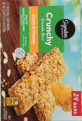 Signature SELECT Bars Granola Crunchy Oats & Hny Family Pack - 17.77 Oz - Image 5