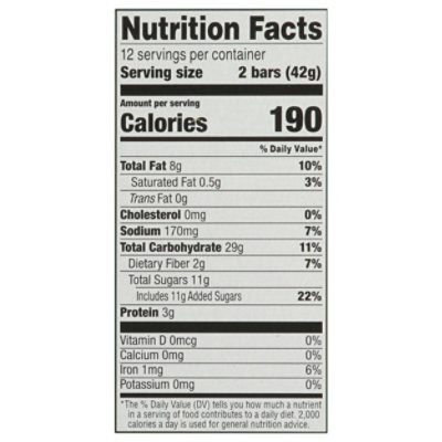 Signature SELECT Bars Granola Crunchy Oats & Hny Family Pack - 17.77 Oz - Image 3