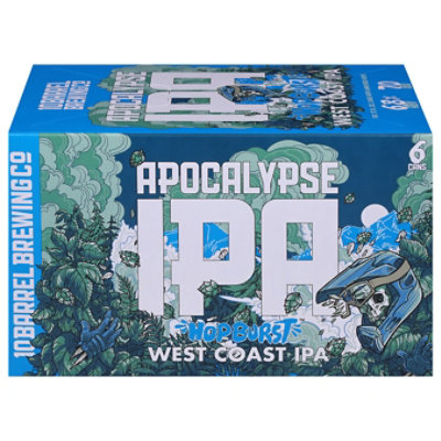 10 Barrel Brewing Co. Brewing Beer India Pale Ale Apocalypse Bottles - 6-12 Fl. Oz. - Image 3