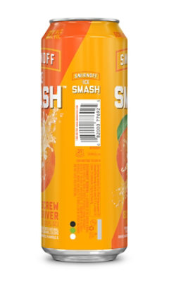 Smirnoff Ice Smash Screwdriver Premium Malt Beverage 8% ABV Single Can - 23.5 Oz - Image 2