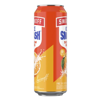 Smirnoff Ice Smash Screwdriver Premium Malt Beverage 8% ABV Single Can - 23.5 Oz - Image 4