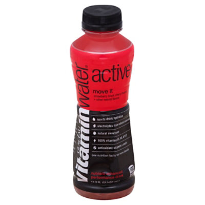 Vitaminwater Active Strawberry Black Cherry Move It - 15.2 Fl. Oz. - Image 1