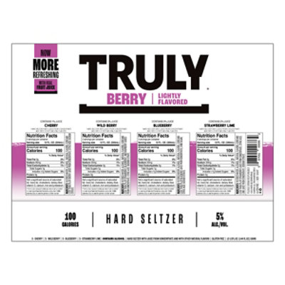 Truly Hard Seltzer Berry Variety Pack In Cans - 12-12 Fl. Oz. - Image 7