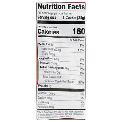 Lofthouse Cookie Lofthouse Red & Pink 20 Count - 27 Oz - Image 4