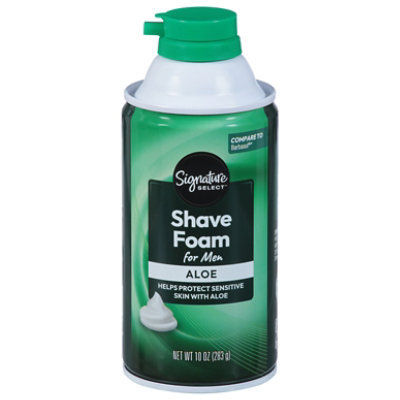 Signature Select/Care Shave Foam With Aloe - 10 Oz - Image 3