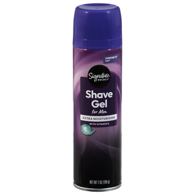 Signature Select/Care Shave Gel For Men Extra Moisturizing With Vitamin E - 7 Oz - Image 3