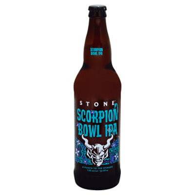 Stone Scorpion Bowl Ipa In Bottles - 22 Fl. Oz.