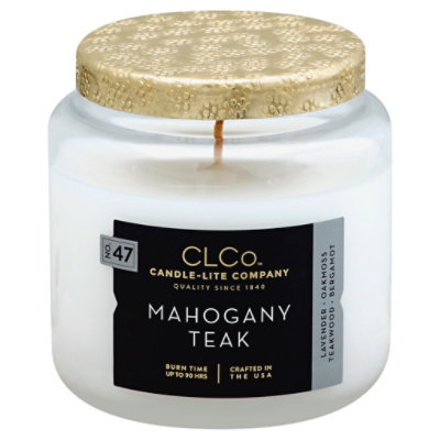 Candle-lite Mahogany Teak - Each - Image 1