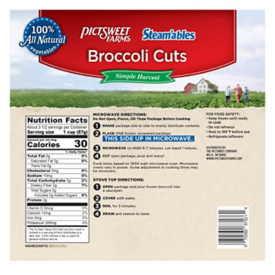 Pictsweet Farms Steamables Broccoli Cuts - 10 Oz - Image 5