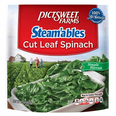 Pictsweet Farms Steamables Spinach Leaf Cut - 10 Oz - Image 3