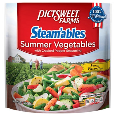 PictSweet Farms Steamables Vegetables Summer Farm Favorites - 10 Oz