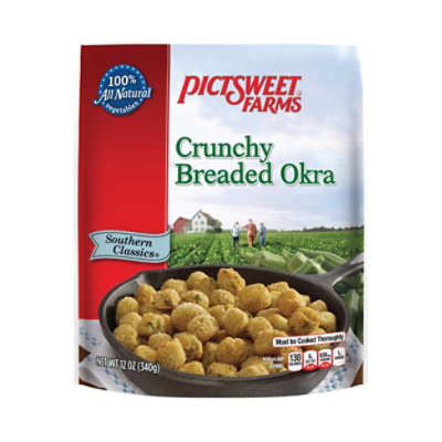 Pictsweet Farms Okra Breaded Crunchy Southern Classics - 12 Oz - Image 1
