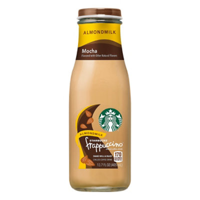 Starbucks Frappuccino Chilled Coffee Drink, Mocha, 13.7 oz Glass Bottle