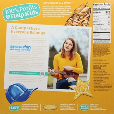 Newmans Own Pizza Thin And Crispy Four Cheese Frozen - 16 Oz - Image 6