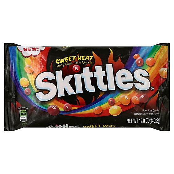 Skittles Sweet Heat Candy Bag 12 Oz