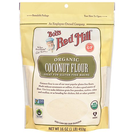 Bobs Red Mill Organic Flour Coconut - 16 Oz