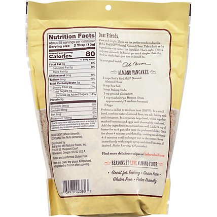 Bob's Red Mill Super Fine Natural Almond Flour - 16 Oz - Image 6