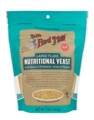 Bob's Red Mill Gluten Free Large Flake Nutritional Yeast - 5 Oz
