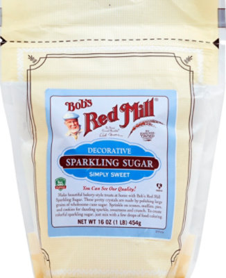 Bobs Red Mill Decorative Sugar Sparkling - 16 Oz - Image 2