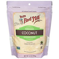 Bobs Red Mill Coconut Shredded Unsweetened - 12 Oz - Image 1