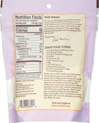 Bobs Red Mill Baking Soda Gluten Free - 16 Oz - Image 5