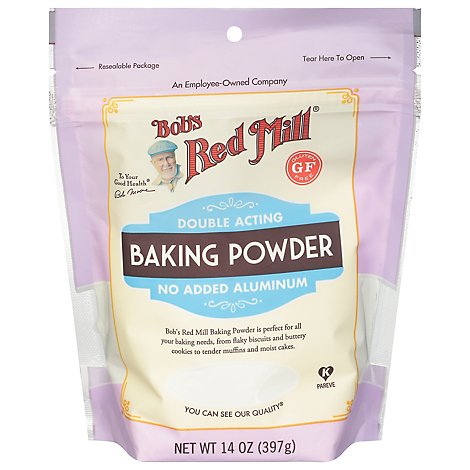 Bobs Red Mill Baking Powder Double Acting Gluten Free - 14 Oz