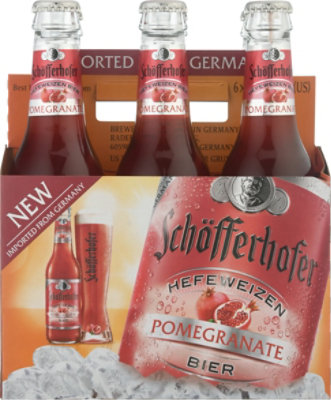 Schofferhofer Pomegranate Hefe In Bottles - 6-11.2 Fl. Oz. - Image 2