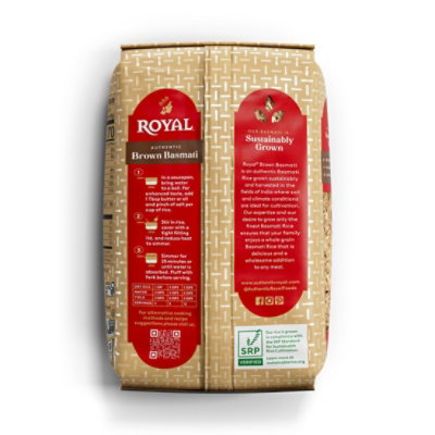 Royal Rice Brown Basmati - 2 Lb - Image 4