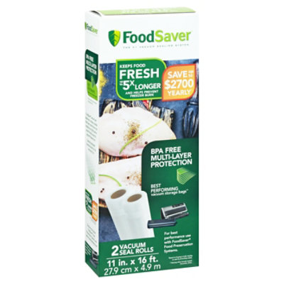 Foodsaver Heat N Seal Rl Frz - 2 Count