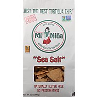 Mi Nina Chips Tortilla Sea Salt - 12 Oz - Image 2