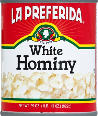 La Preferida Hominy White - 29 Oz - Image 1