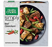 Healthy Choice Simply Steamers Beef Chimichurri Frozen Meal - 9 Oz