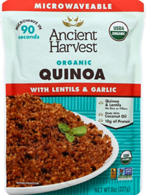 Ancient Harvest Quinoa W Lntil N Grlc Org - 8 Oz - Image 2