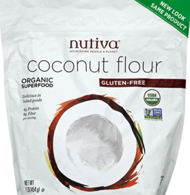 Nutiva Coconut Flour Org - 1 Lb - Image 2