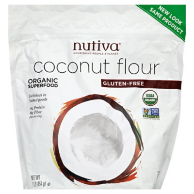 Nutiva Coconut Flour Org - 1 Lb - Image 1
