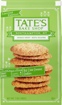 Tate's Bake Shop Key Lime & Coconut Limited Edition Cookies - 7 Oz - Image 2