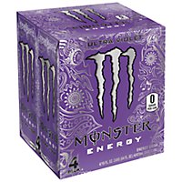 Monster Energy Ultra Violet Sugar Free Energy Drink - 4-16 Fl. Oz. - Image 1
