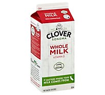 Clover Milk Vitamin D Non - GMO Choice - Half Gallon