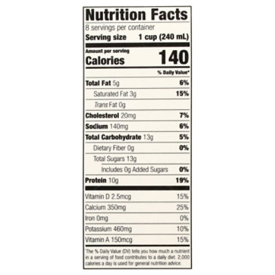 Clover Milk 2% Reduced Fat Non - GMO Choice - Half Gallon - Image 3